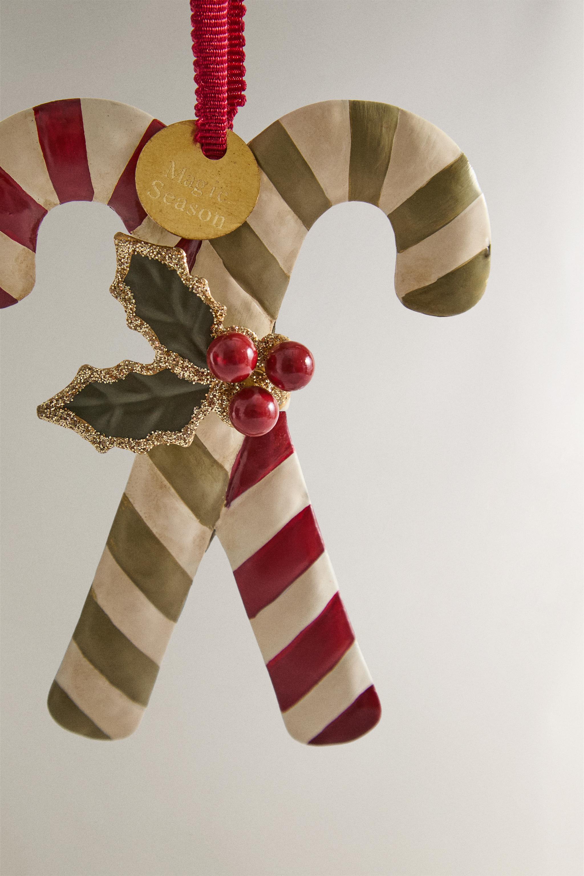 CANDY CANE CHRISTMAS TREE ORNAMENT